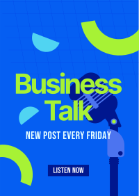 Business Podcast Poster