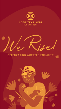 Celebrating Women's Equality  Instagram Story Design