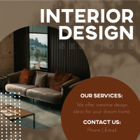Interior Design Services Instagram Post