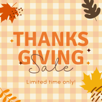 Thanksgiving Sale Instagram Post example 1