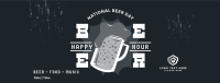 Beer Badge Promo Facebook Cover Image Preview