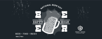 Beer Badge Promo Facebook Cover Image Preview