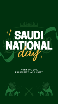 Saudi National Day Instagram Story