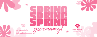 Spring Giveaway Facebook Cover Image Preview