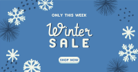 Decorative Winter Sale Facebook Ad