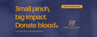 Blood Donation Drive Facebook Cover Design