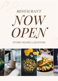 Restaurant Open Poster