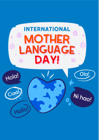 World Mother Language Flyer