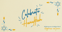 Hanukkah Holiday Facebook Ad