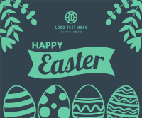 Fun Easter Eggs Facebook Post Design