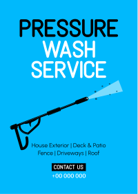 Power Washing Service Flyer Design