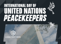 International Day of United Nations Peacekeepers Postcard Design