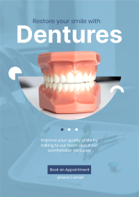 Denture Smile Flyer