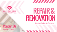 Repair & Renovation Animation
