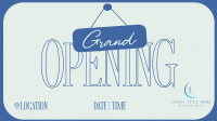 Grand Opening Minimal Animation