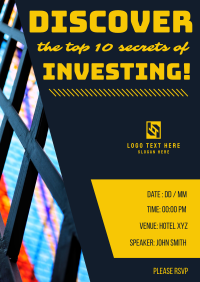 Iron Gate Investment Seminar Poster