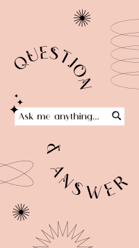 Minimalist Q&A Instagram Story