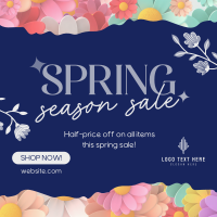 Spring Season Sale Instagram Post