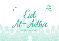 Eid ul-Adha Mubarak Postcard Image Preview