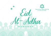 Eid ul-Adha Mubarak Postcard Image Preview