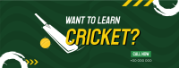 Time to Learn Cricket Facebook Cover