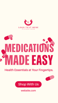 Online Pharmacy Medicines Instagram Reel Design