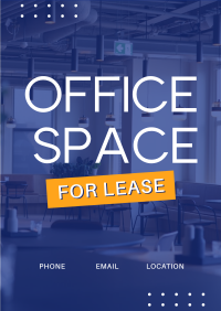 Office For Lease Poster