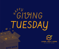 Cute Giving Tuesday Facebook Post