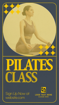 Modern Nostalgia Pilates Class Instagram Reel Image Preview