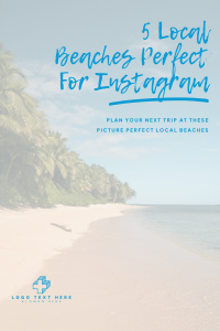 Photogenic Local Beaches Pinterest Pin