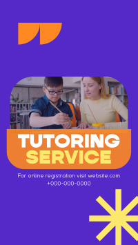 Kids Tutoring Service Video