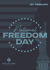 Remembering Freedom Day Poster