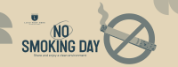 World No Smoking Day Facebook Cover example 1