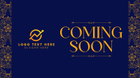 Classy Coming Soon Facebook Event Cover