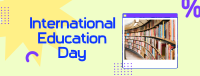 International Education Day Facebook Cover Image Preview