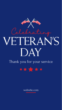 To All The Veteran's Facebook Story