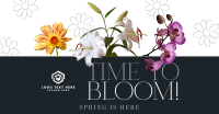 Bloom Spring Greeting Facebook Ad