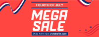 4th of July Sale Facebook Cover