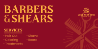 Barbers & Scissors Twitter Post