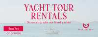 Relaxing Yacht Rentals Facebook Cover Design