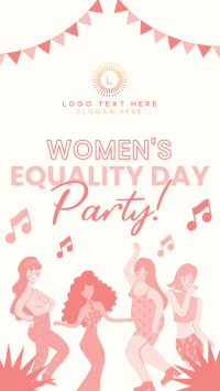 Party for Women's Equality Instagram Reel Image Preview