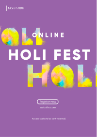 Holi Fest Flyer Image Preview