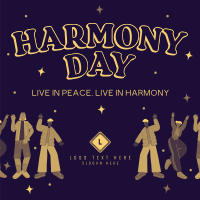 Harmony Day Sparkles Instagram Post Design