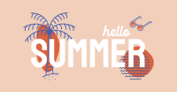 Hello Summer Facebook Ad