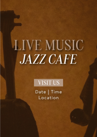 Cafe Jazz Flyer