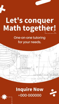 One-on-One Math Tutoring Instagram Reel