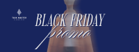 Black Friday Minimalist Promo Facebook Cover Image Preview