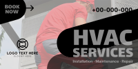 HVAC Services Twitter Post Design