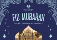 Starry Eid Al Fitr Postcard