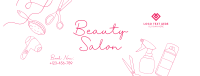 Beauty Salon Services Facebook Cover